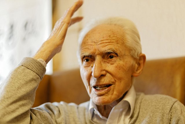 „Nichtjüdischer Jude“ und „marxistischer Optimist“: Theodor Bergmann. Foto: Jo Röttgers