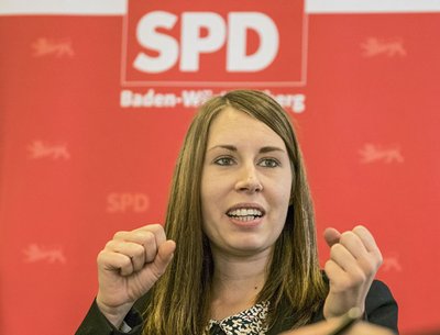 Gehört wie ihre Landesvorsitzende Breymaier zum linken Flügel der SPD: Generalsekretärin Luisa Boos.