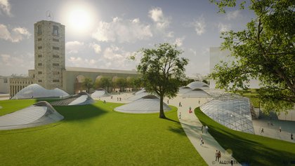 Schöne neue Welt: Leider nur virtuell. Visualisierung: Aldinger & Wolf