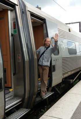 Der Autor in Kopenhagen. Der Autor in Kopenhagen.