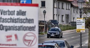 Plakate von links ...