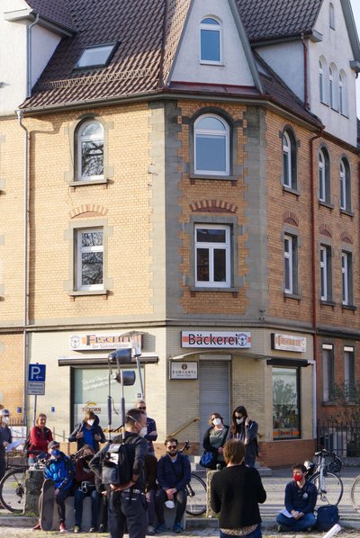 Das Eckhaus zwischen Ulrich- und Eugenstraße.