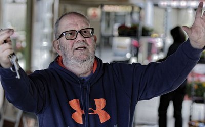 Ein bisschen fühlt er sich als Bürgermeister vom Roßdorf: Reinmar Wipper.