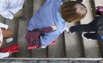 Treppauf und treppab