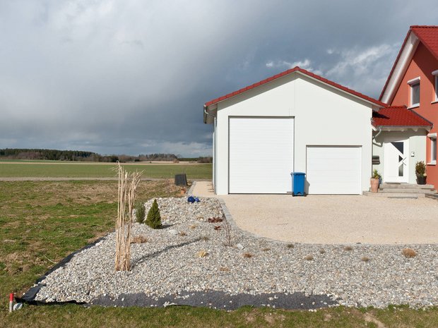 Hemmungsloser Flächenfraß – hier mampft das Einfamilieneigenheim.