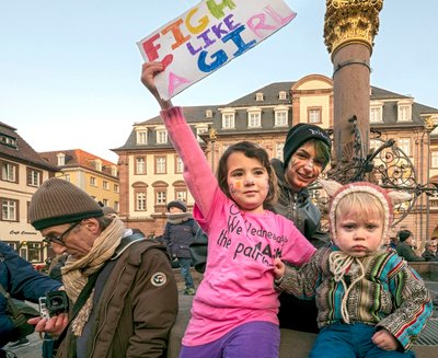 Gleichberechtigung: frei sprechen, handeln, fighten können.
