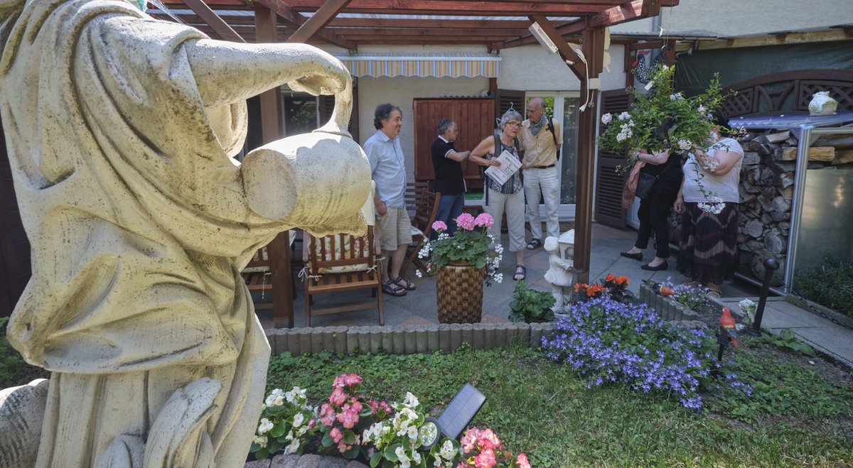 Auf der Terrasse von Antonio Ciliberti.