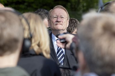 Der alte und neue Vorsitzender Wolfgang Drexler. 