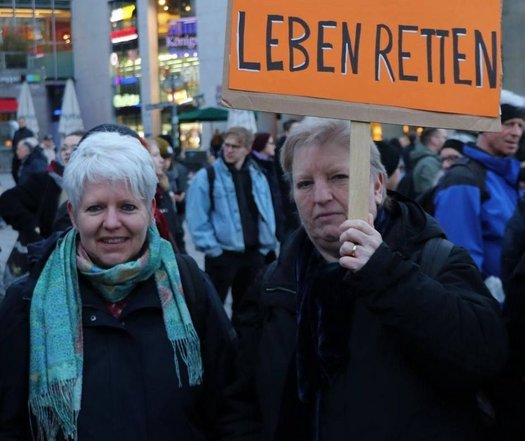 Die Vereinsgründerinnen Elka Edelkott (links) und Katja Walterscheid.