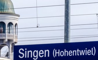 Lenin unterm Maggi-Turm