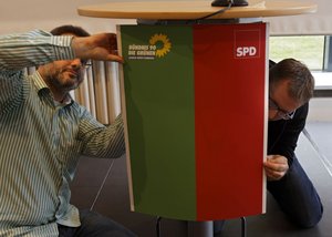 Demontage von Grün-Rot.