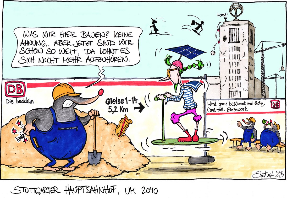 Karikatur: Oliver Stenzel