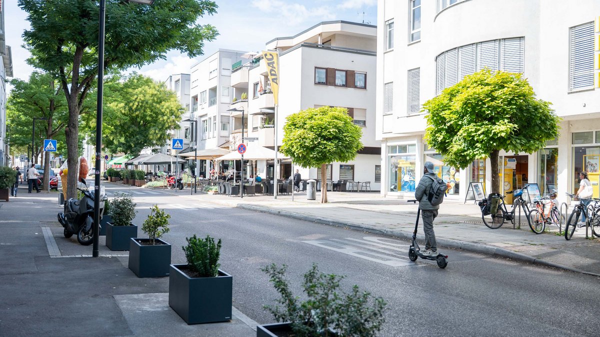 Die Fronackerstraße in Waiblingen.