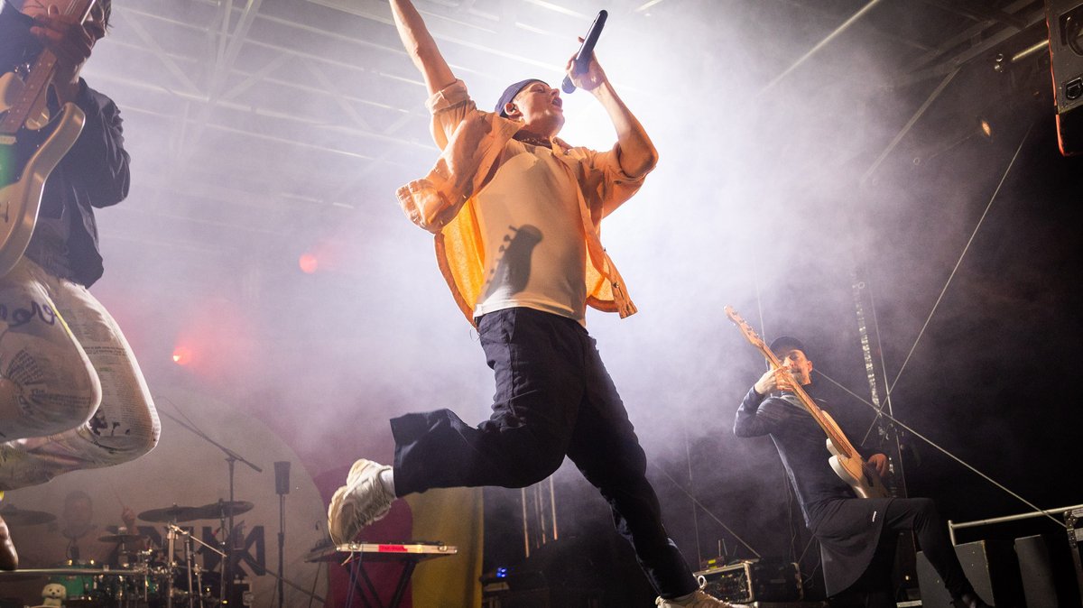 KAFVKA on stage.