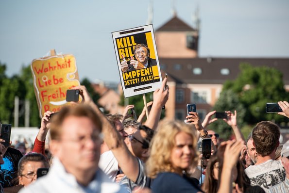 Bei den Anwesenden nicht allzu beliebt: Bill Gates. Bei den Anwesenden nicht allzu beliebt: Bill Gates.