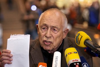 Heiner Geißler bei der sogenannten Stuttgart-21-Schlichtung. Foto: Joachim E. Röttgers