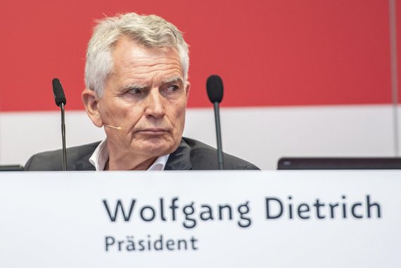 Wolfgang Dietrich kurz vor seinem Rücktritt 2019. Foto: Jens Volle