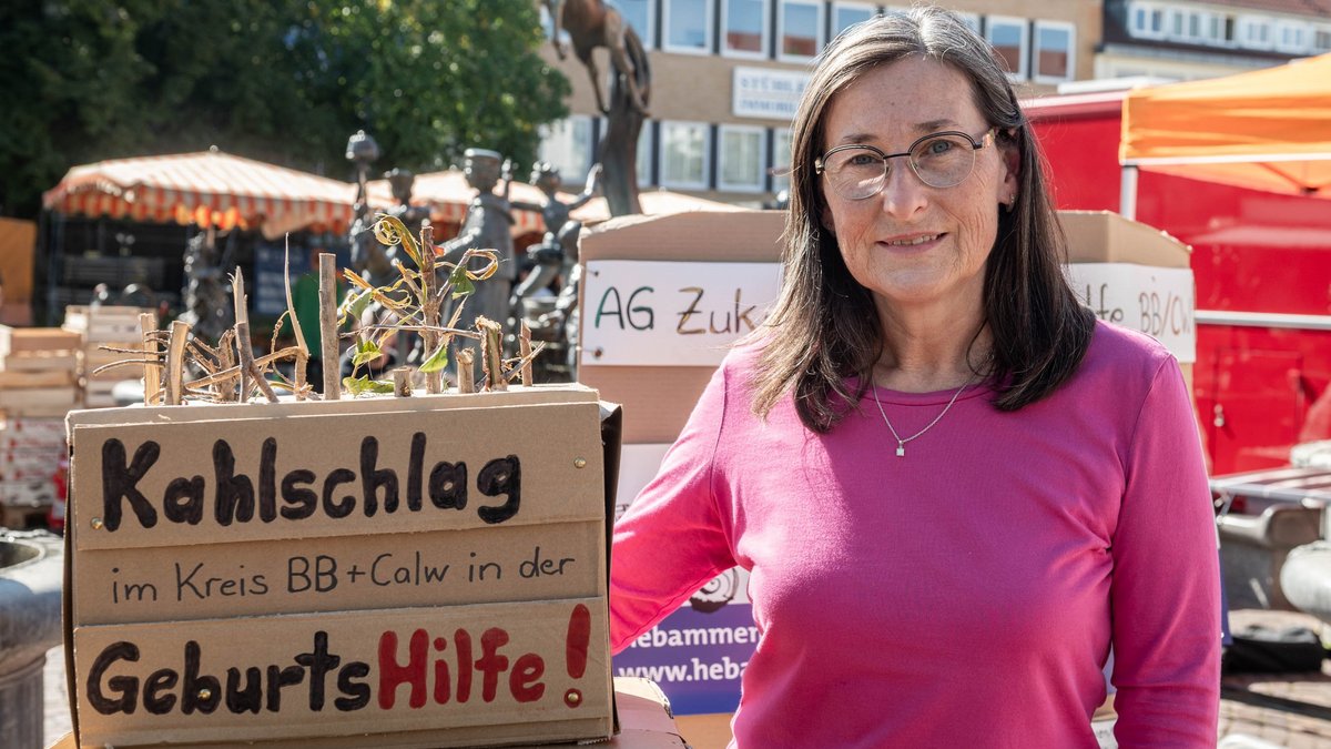 Hebammensprecherin Simone Müller-Roth versucht, die Schließung von Deutschlands bester Geburtsklinik zu verhindern. Foto: Jens Volle