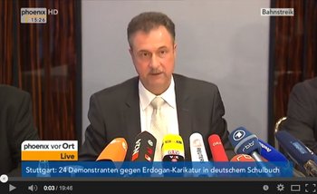 Viel gefragt und viel gehasst: GDL-Chef Claus Weselsky. Screenshot