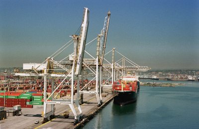 Wichtiger Hafen Durban, Südafrika. Foto: Joachim E. Röttgers
