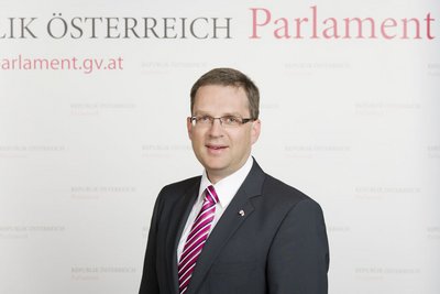 ÖVP-Fraktionschef aus dem Nichts: August Wöginger. Foto: Parlamentsdirektion/Photo Simonis