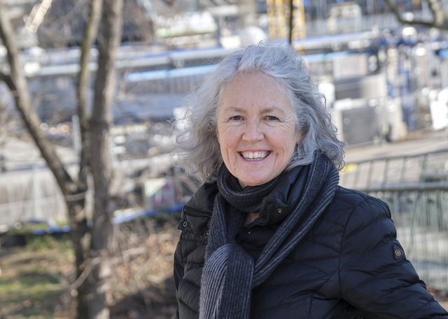 Angelika Linckh sagt, sie würde nicht so friedlich bleiben, wenn aggressive Autofahrer sie antatschen. Foto: Joachim E. Röttgers