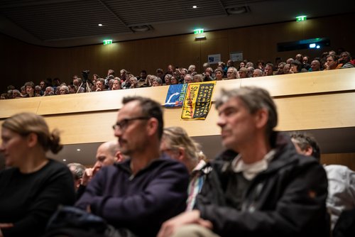 Geschlossen wegen Überfüllung: der Große Sitzungssaal.
