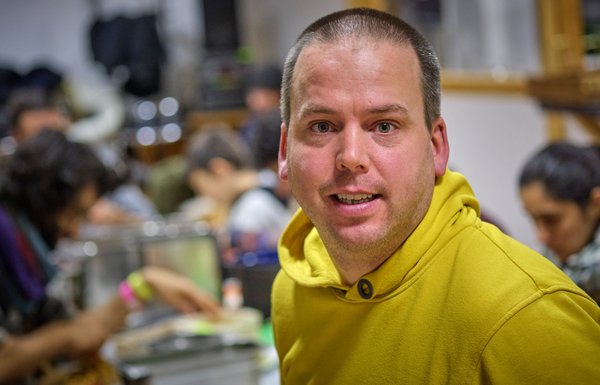 Commons-Kitchen-Vorstand Matthias Murjahn wünscht sich Durchmischung.