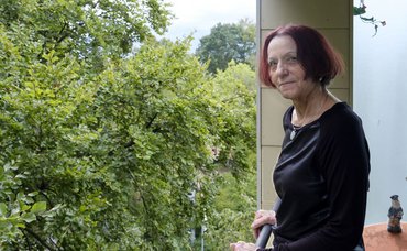 Mieterin Mary Schwarz. 