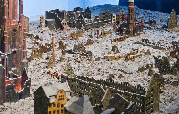 Frankfurts Trümmermodell. Foto: KS_aus_F, FAL