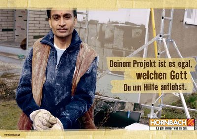 Selber bauen vereint: Hornbach-Kampagne 2016. Bild: Hornbach 