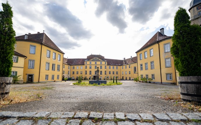 Auf Schloss Bartenstein tut sich kulturell wieder was. Foto: Julian Rettig