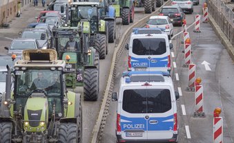 Traktoren auf Abwegen