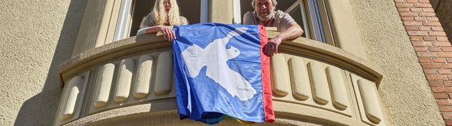 Hoch hinaus für den Frieden