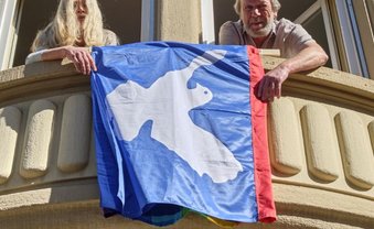 Hoch hinaus für den Frieden