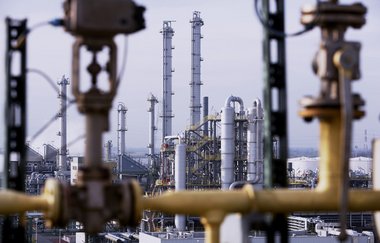 Energieintensives Evonik-Geschäftsfeld Chemie. Foto: Evonik Industries AG