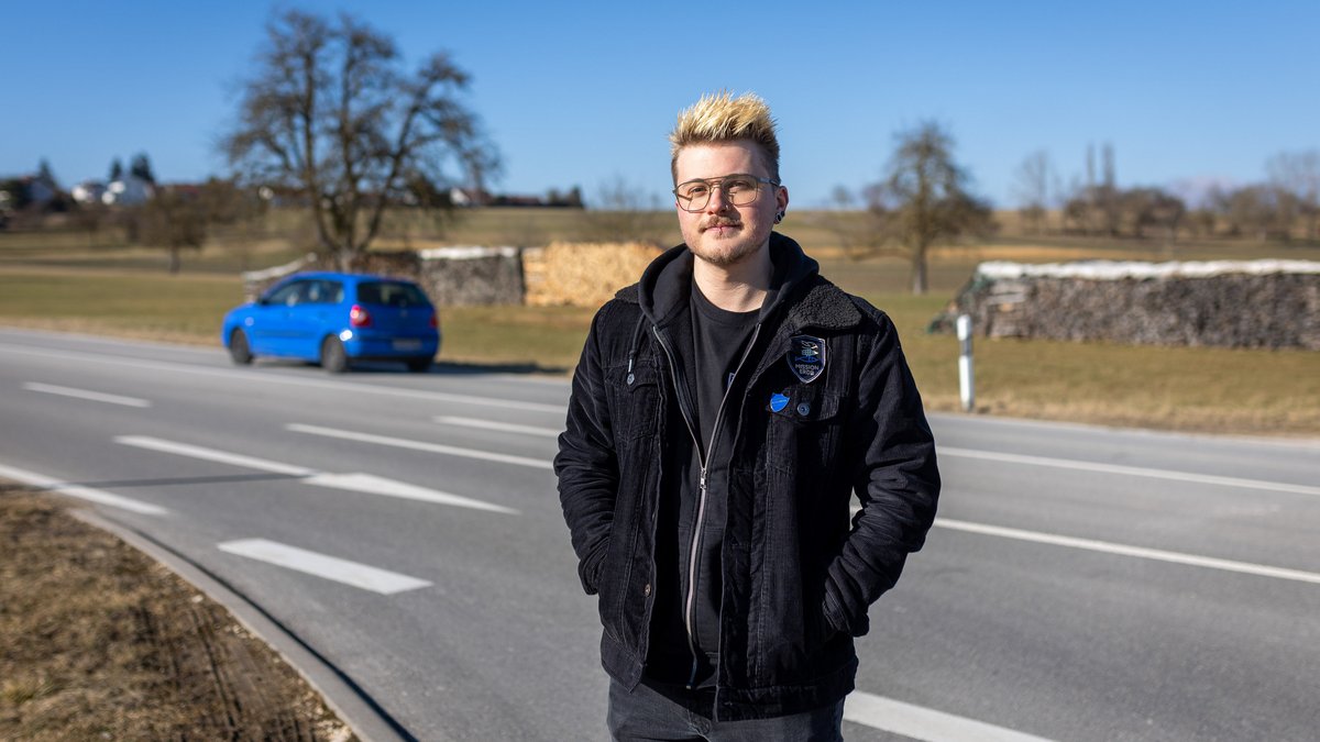 2021 wählten 20 Menschen in Grabenstetten Die Linke. Mit Niko Führinger gibt es jetzt mindestens ein Parteimitglied im Ort. Fotos: Julian Rettig