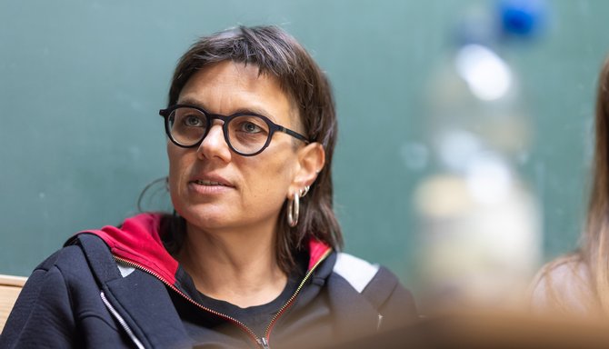 Auch Franz.K-Geschäftsführerin Sarah Petrasch verweist auf die Abhängigkeit von der Stadt. Foto: Julian Rettig