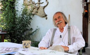 Bildhauer Peter Lenk. Screenshot taz