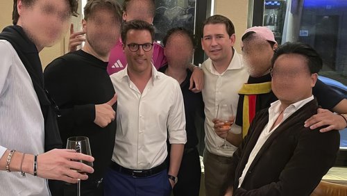 Manuel Hagel und Sebastian Kurz: Zwei ziemlich gute Freunde