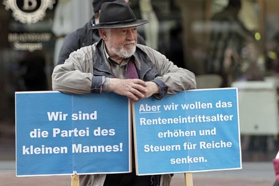 Heute: Ernüchterung allerorten. 