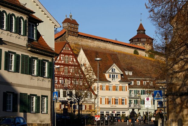 Altstadt unter der Burg: Esslingen. Foto: Joachim E. Röttgers