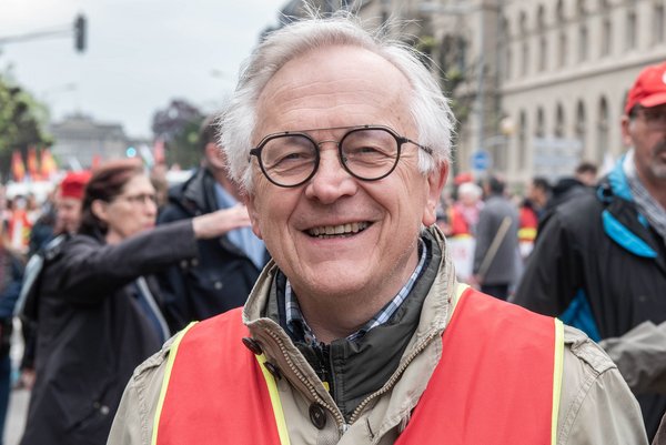 Töpfe schlagen ist nicht gewalttätig, findet Gewerkschafter Patrick Heidmann.