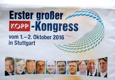 Die zehn weißen Männer aus dem Abendland: Redner auf dem Kopp-Kongress.