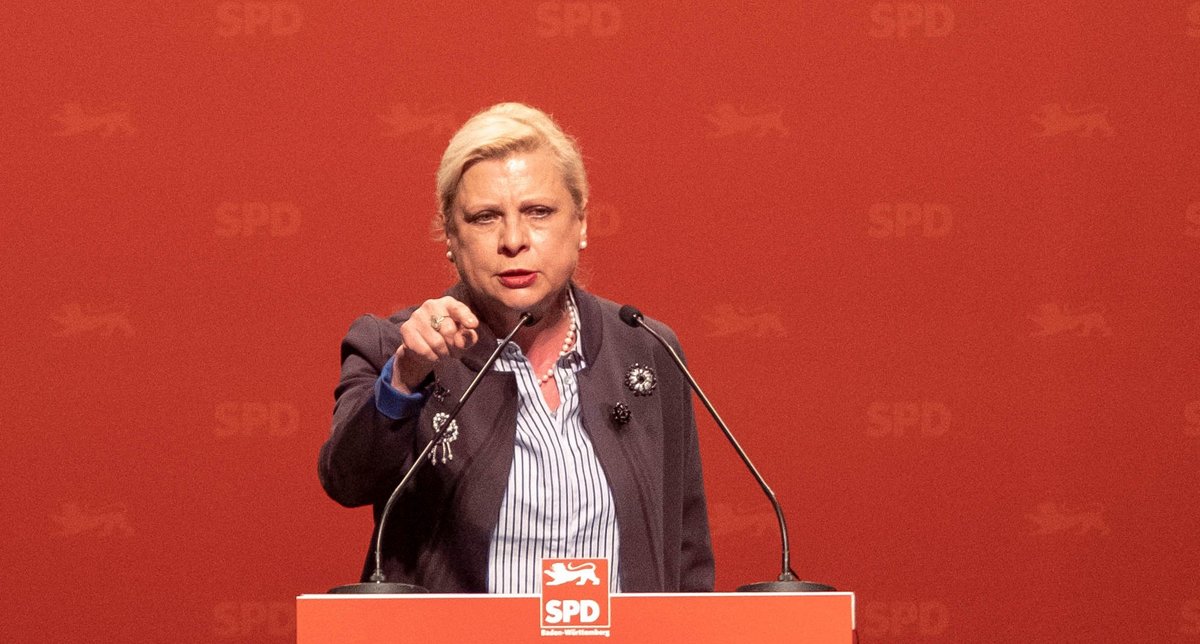 Hilde Mattheis beim Landesparteitag der SPD im November 2018. Fotos: Joachim E. Röttgers
