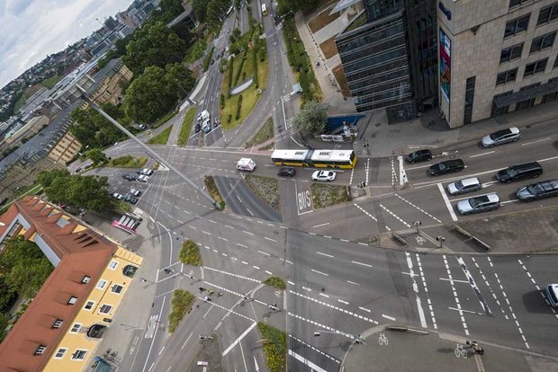 Autos brauchen sehr viel Fläche.