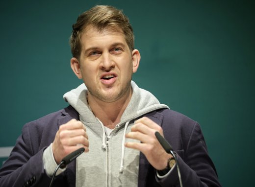 Der grüne EU-Abgeordnete Michael Bloss kämpft für den Green Deal. Foto: Jens Volle