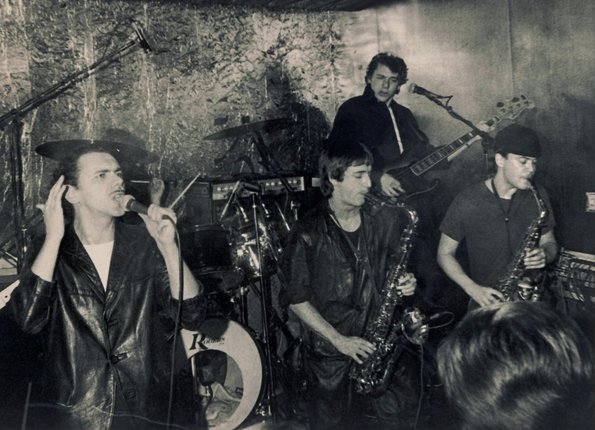 Echt historisch: Dexys Midnight Runners, die Band mit den härtesten Bläsersätzen, 1980 in der Mausefalle.