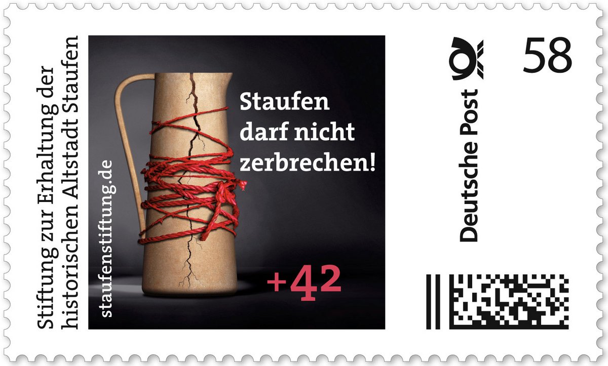 Symbol der Zerbrechlichkeit: der Staufenkrug. Foto: www.staufenstiftung.de