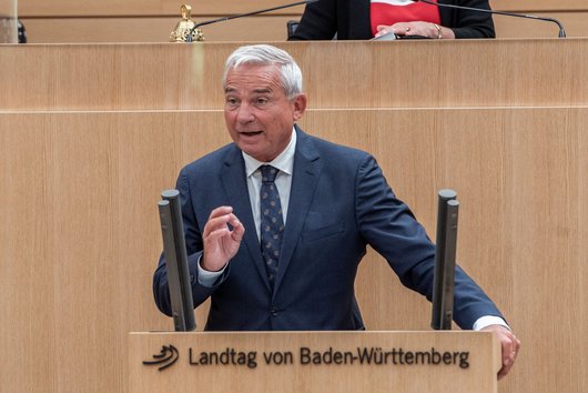 Wenn es nach Thomas Strobl geht, sollte die Polizei noch viel mehr dürfen. 